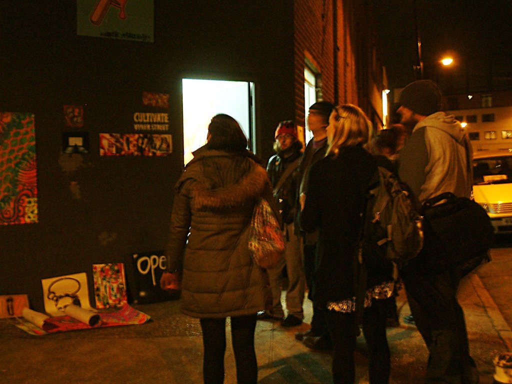 a 2011 Free Art event at Cultivate