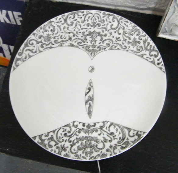 LOOLIE HAPGOOD - China plate