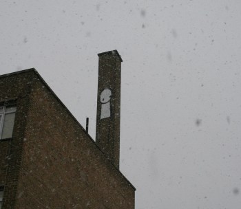 Stik in the snow, Hackney 2010