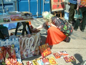 Cultivate at Art Car Boot Fair, 2012