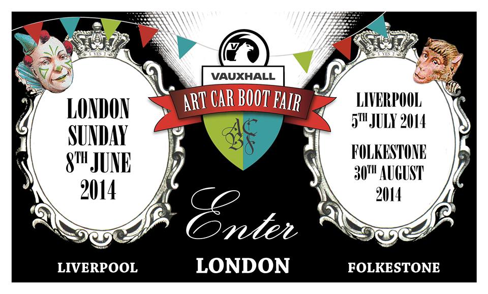 BRICK LANE ART CAR BOOT FAIR 2013