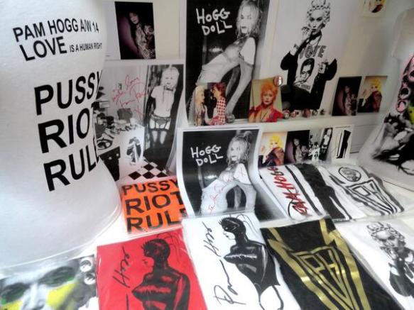 PAM HOGG stall, Art Car Boot Fair