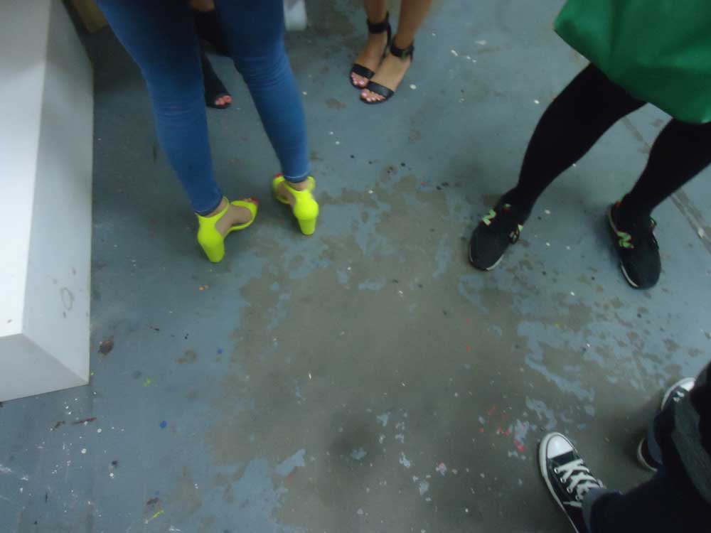 SHOES IN THE GALLERY