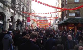Chinatown, Soho, New Year 2014