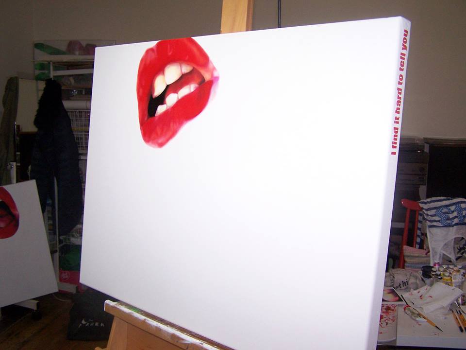 EMMA HARVEY - Oil on canvas 