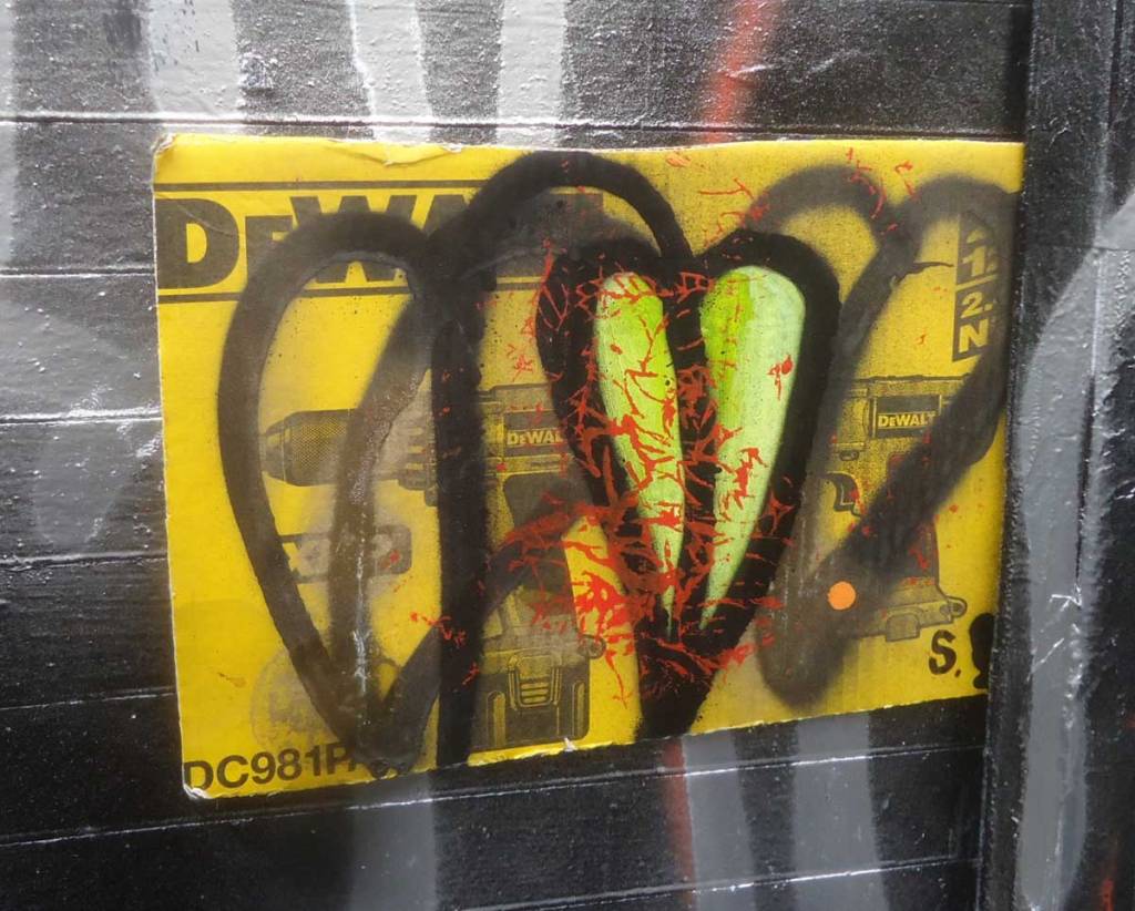 #365ArtDrops part 76, Easter Sunday, Brick Lane