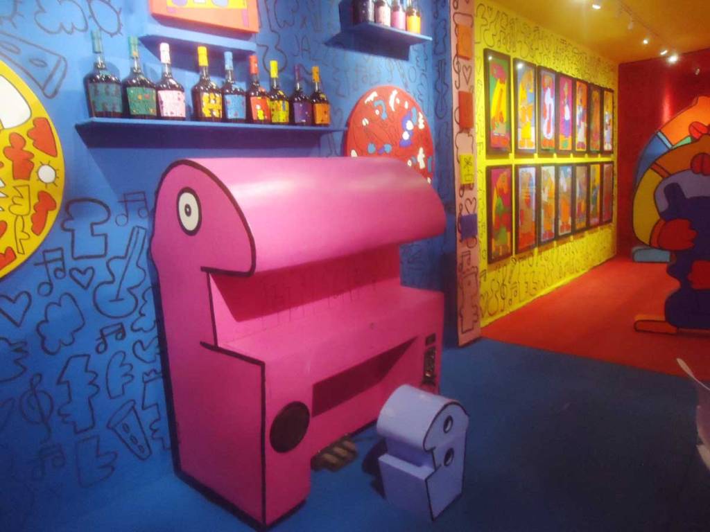ORGAN THING: Thierry Noir maps out his London street art locations….