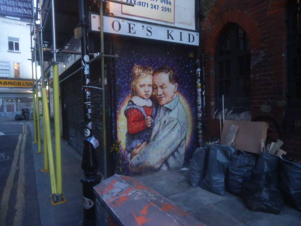 JIMMY C, on the street, London 2015 