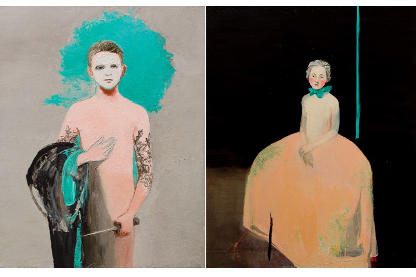 Left-Lisa-Wright-Young-Pretender-2015-Right-Lisa-Wright-Flesh-Dress-2015