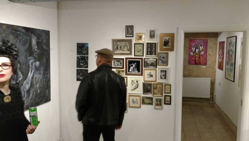 ORGAN THING: Debaser, trumpet blowing at an art show in a Dalston&nbsp;basement…