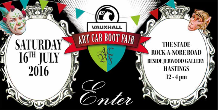 ORGAN THING: Hands up for Hastings, the full artist line-up for the next leg of the 2016 Art Car Boot&nbsp;Fair…