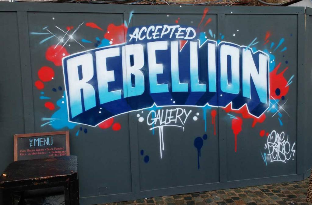 Accepted Rebellion, opening night, June 2016