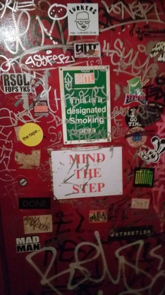 Bricklayers Arms, best art of the night?