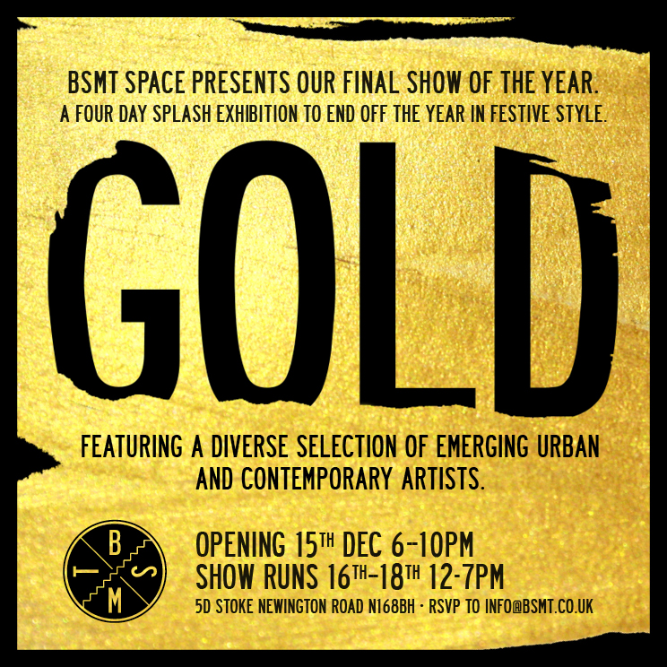 ORGAN PREVIEW: Gold, one final splash of shining art in the basement this Thursday…