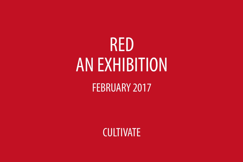 CULTIVATE PRESENTS RED: An art exhibition on line…