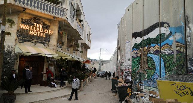 ORGAN THING:  Banksy, Walled Off, do we really need to say that&nbsp;much?