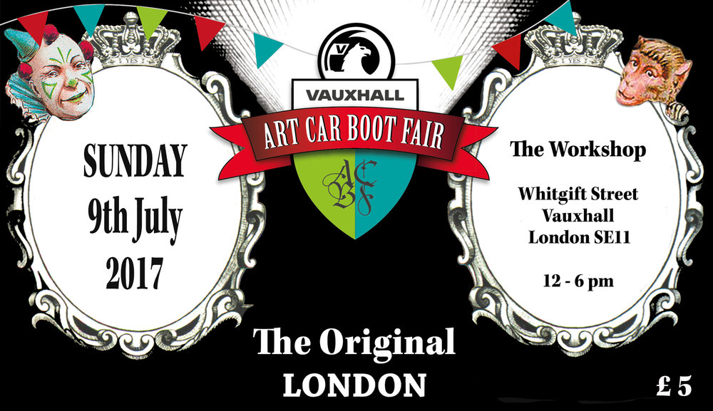 ORGAN THING: The first artists announced and a new venue for London’s always exciting Art Car Boot&nbsp;Fair…