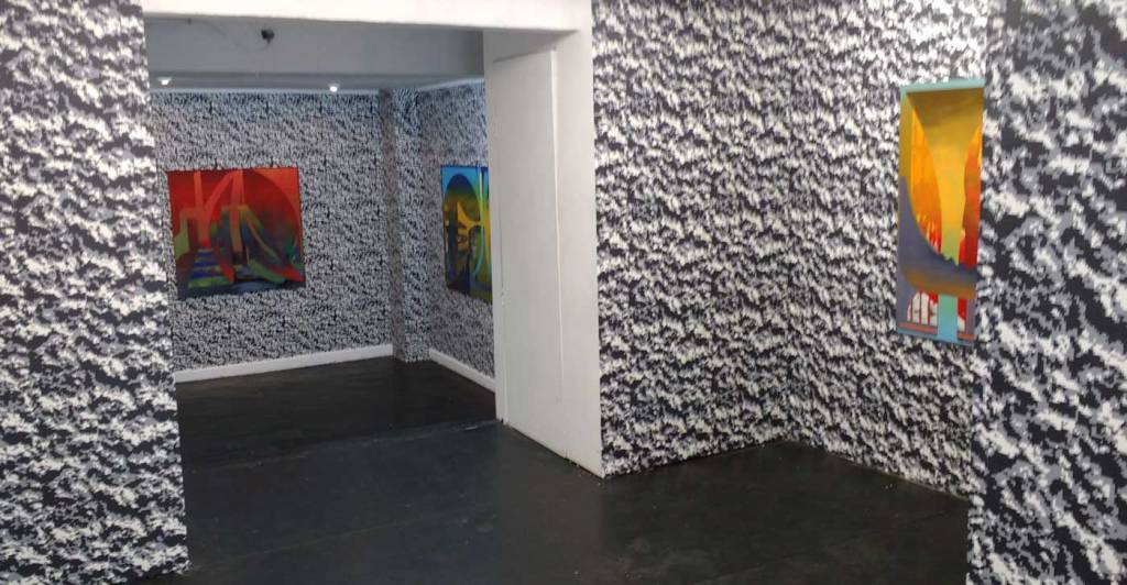 ORGAN THING: Desire Lines, David Small and Jeremy Willett’s paintings and wallpaper conversations at East London’s Studio 1.1&nbsp;gallery…