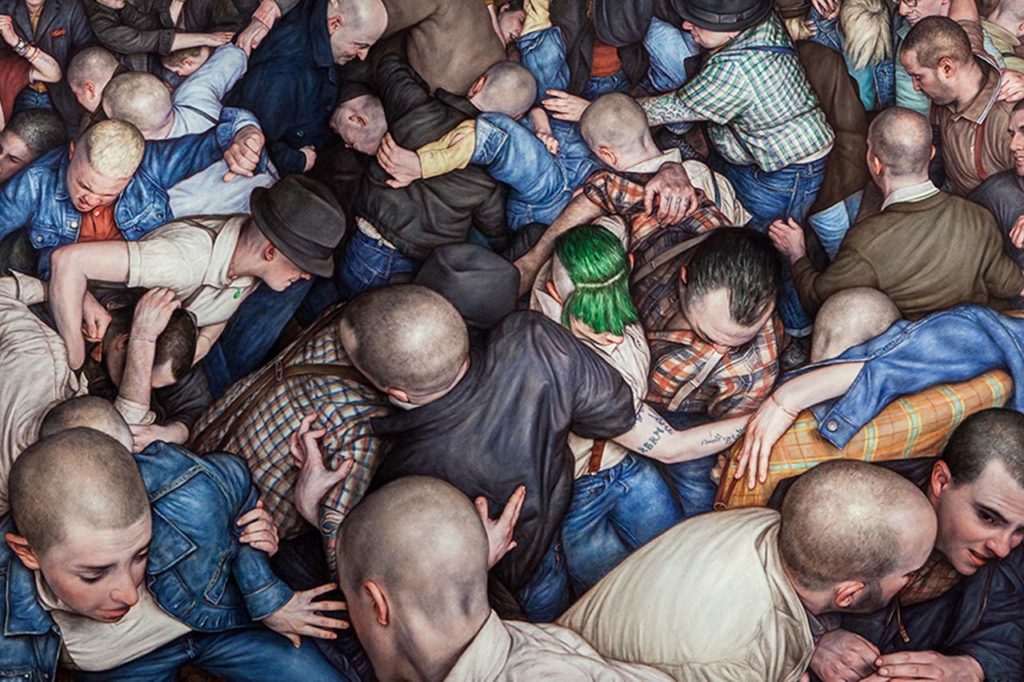 ORGAN PREVIEW: Dan Witz opens at StolenSpace with his Mosh Pit Paintings this Thursday&nbsp;evening…