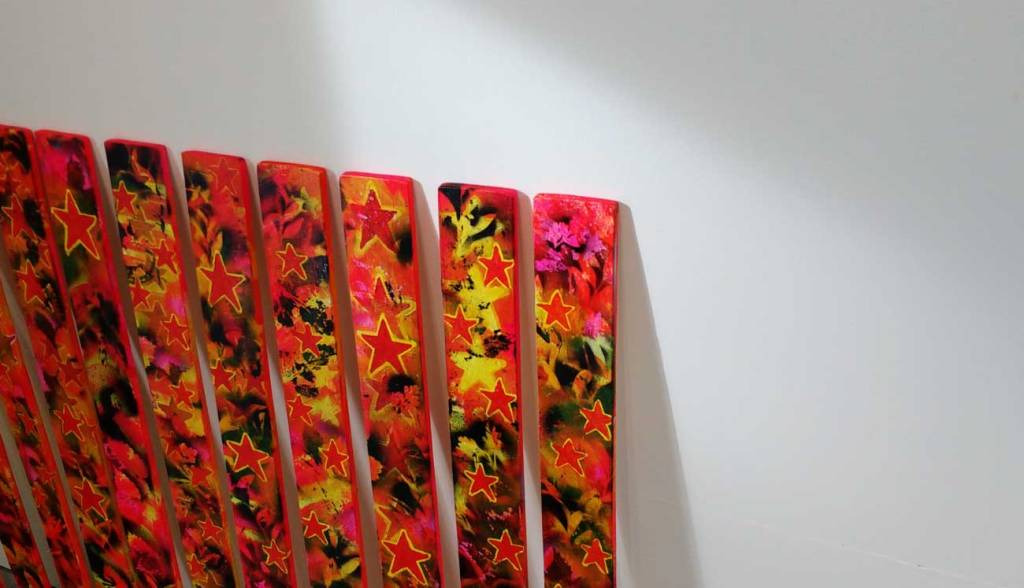 ORGAN THING: 44 Shots and a bag of words from last week’s Unframed? show at Deptford’s no format gallery. Art drops, construction workers, painting, print-making, stargrowth, brutalism, hi-vis engagement on the gentrification frontline…