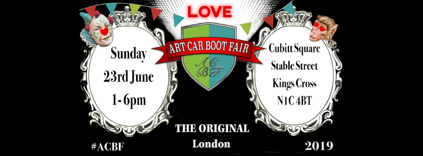 ORGAN PREVIEW: The first artists appearing at the 2019 “Love Edition” of the prestigious London Art Car Boot Fair have been announced this morning, here’s what we&nbsp;know…