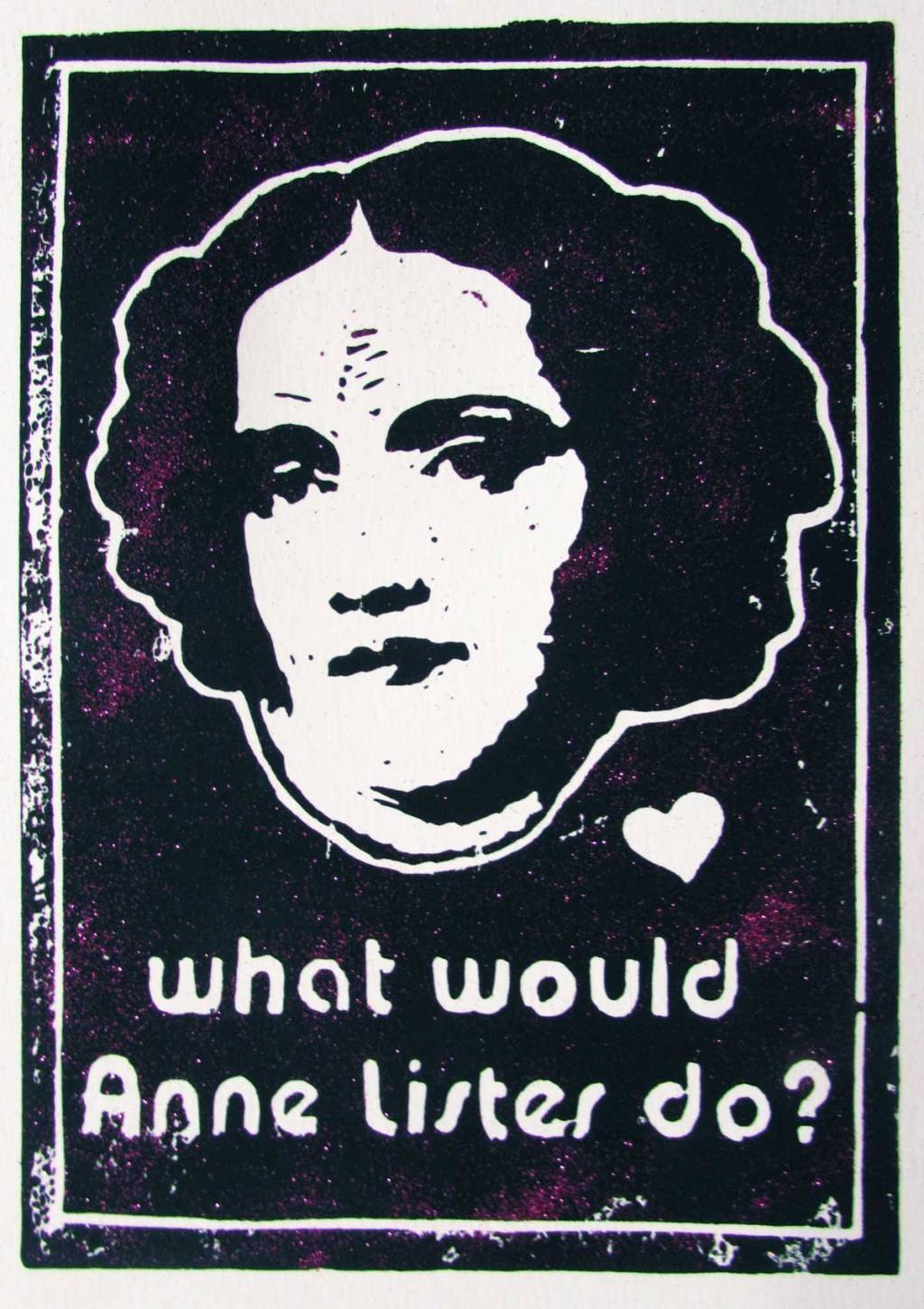 ORGAN THING: What Would Anne Lister Do? New Emma Harvey prints for this weekend’s Margate leg of the 2019 Art Car Boot&nbsp;Fair…