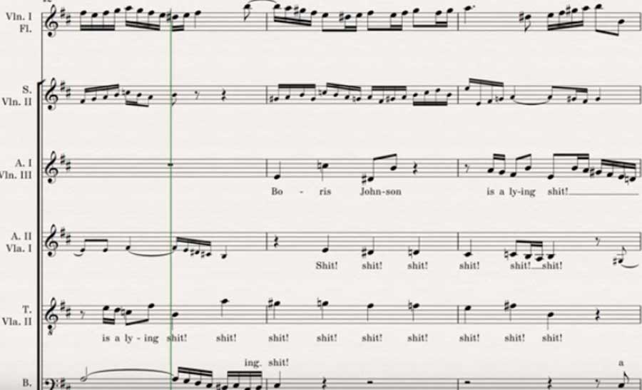 ORGAN THING: A Monday Fugue because we all know Boris Johnson is a lying&nbsp;sh…