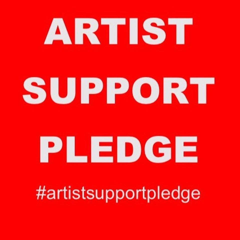 ORGAN THING: #ArtistSupportPledge, now this might be something positive for you artists and collectors out&nbsp;there…