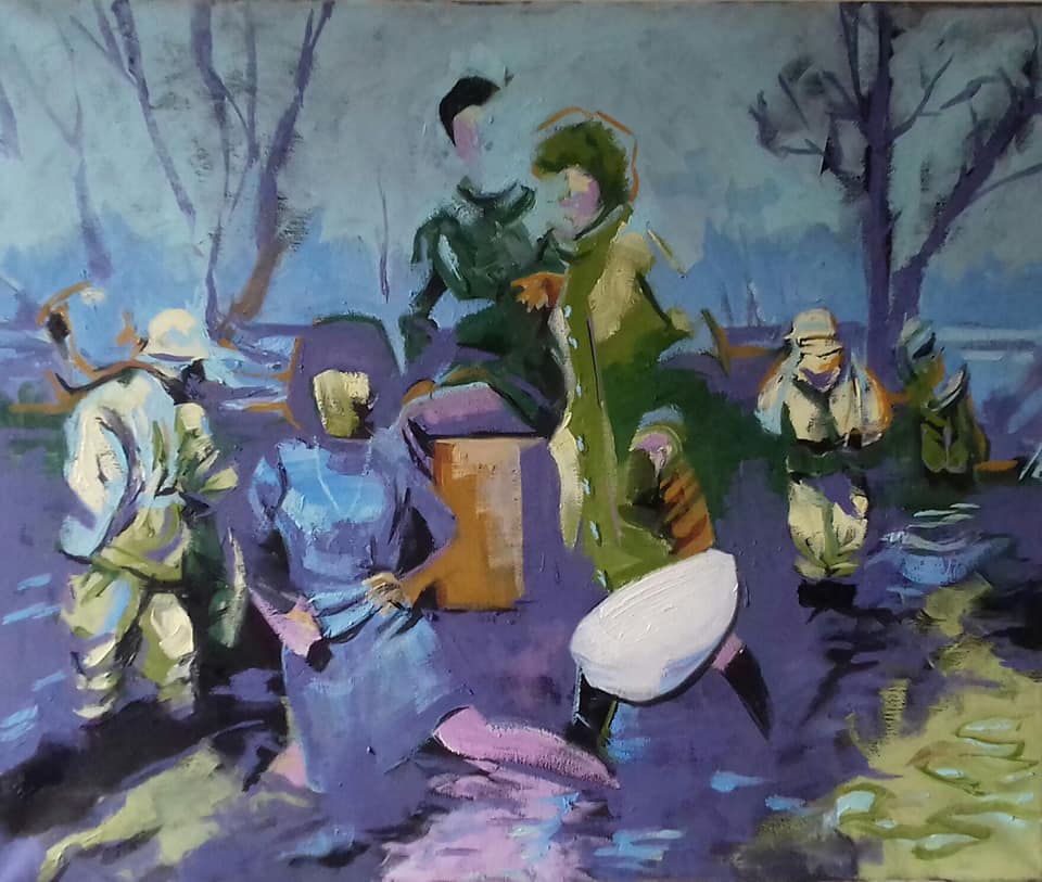 13 QUESTIONS FROM ORGAN: Painter John Gathercole’s turn – there’s a prolificness to his current body of work, an almost rapid evolution, an excitement…  