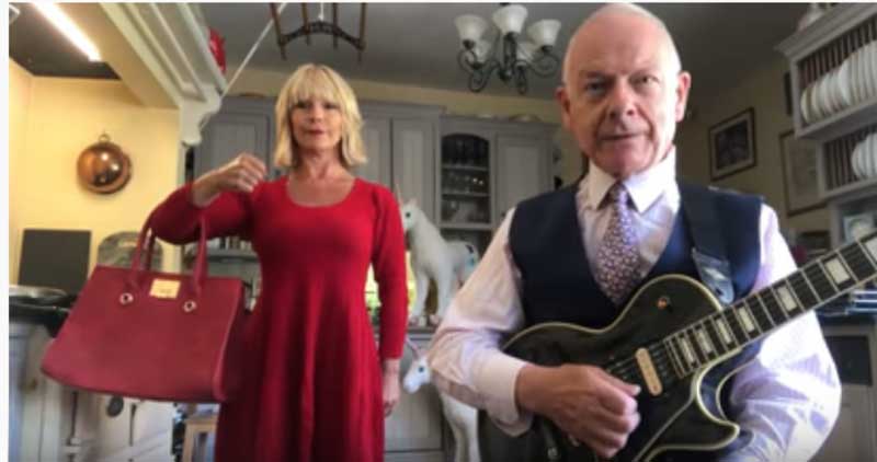 ORGAN THING: Robert Fripp and Toyah’s take on Woman dancing to King&nbsp;Crimson?