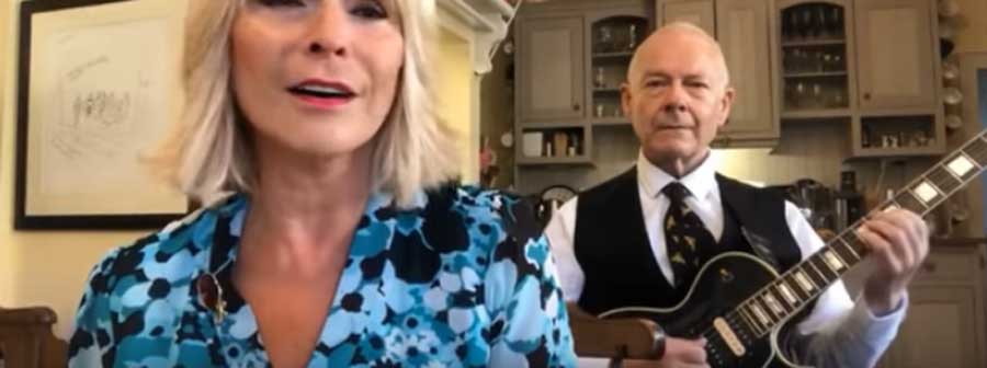 ORGAN THING: How Toyah and Robert Fripp marked VE Day&nbsp;2020…