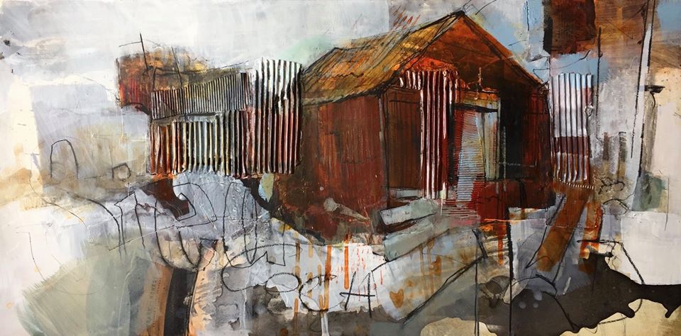 ORGAN THING: The dignity of humble buildings, artist Pete Monaghan at Ffin y Parc Gallery 