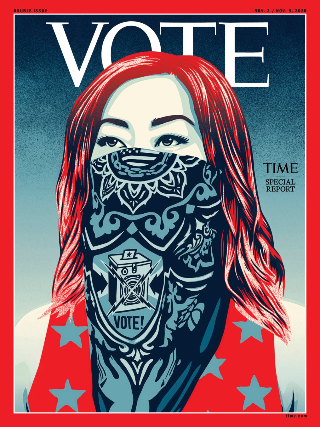 ORGAN THING: Time magazine change their title with a powerful Shepard Fairey&nbsp;Cover…