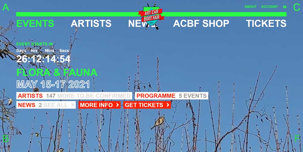 ORGAN PREVIEW: The full artist line up for the next Art Car Boot Fair has been announced, tickets are on sale, flora and fauna&nbsp;abound…