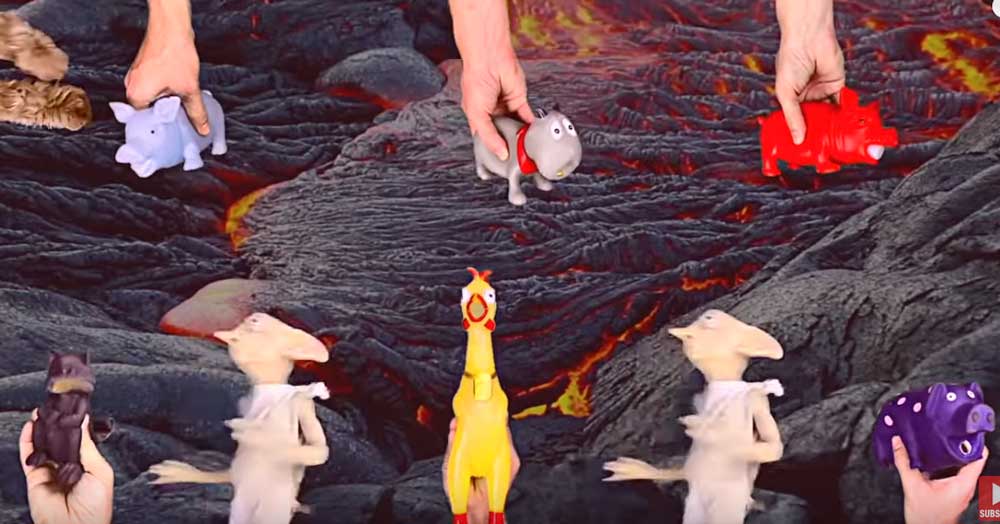 ORGAN THING: Things don’t get any more inspired than this slice of goodness. An excerpt from Igor Stravinsky’s 1913 masterpiece, The Rite of Spring, performed by Chris Ott and his Toy Orchestra…