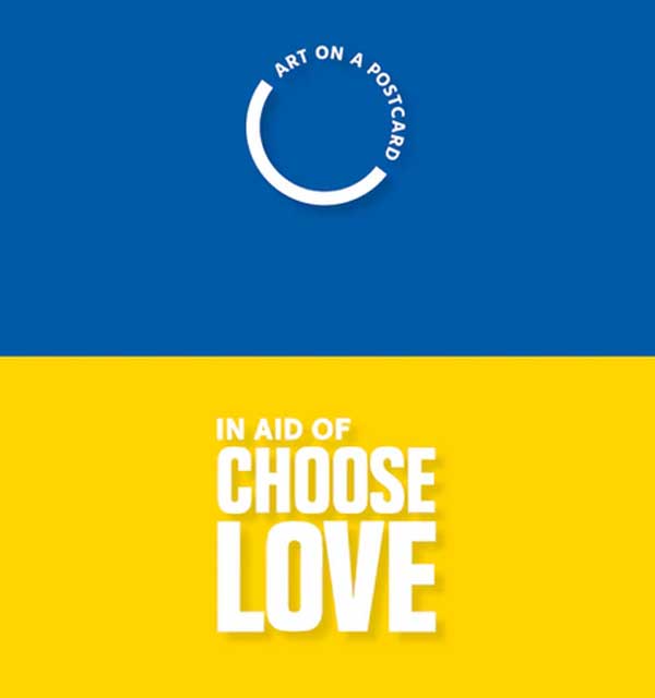 ORGAN PREVIEW: An Art on a Postcard mini auction for Ukraine with Choose Love and artist, curator, and gallery owner India Rose&nbsp;James…