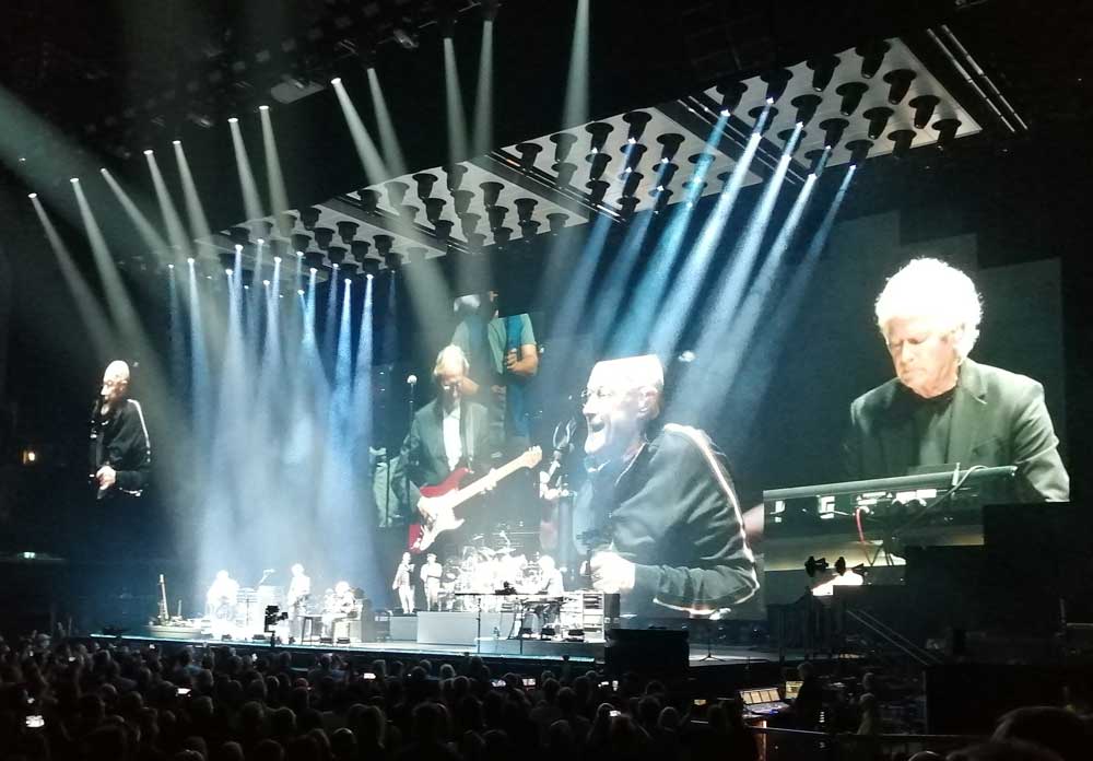 ORGAN THING: The very last time, the last ever Genesis show. What a privilege… 