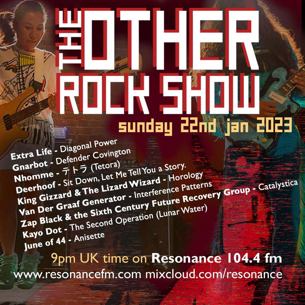 ORGAN THING: Listen back to last Sunday’s Other Rock Show featuring music from Extra Life, the new Van Der Graaf Generator live album, Kayo Dot, Deerhoof, Zap Black and&nbsp;more…