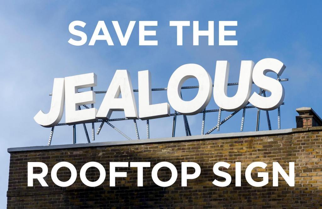 ORGAN THING: Save the Jealous sign, the East London gallery is under&nbsp;attack…