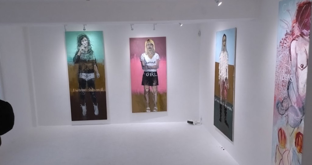 ORGAN THING: Gina Birch’s No One’s Little Girl at Gallery 46, Whitechapel, East London, a show of paintings that’s just  so positively more of everything, just&nbsp;more…