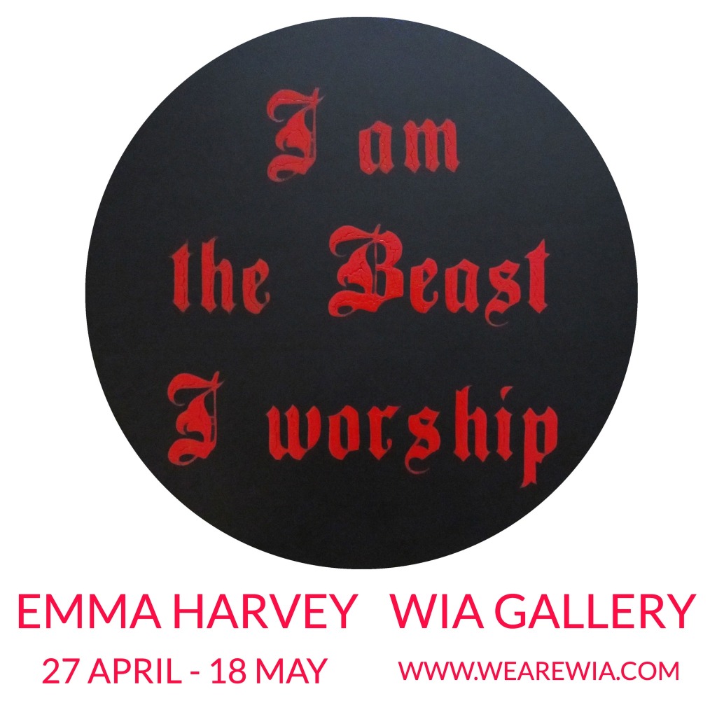ORGAN PREVIEW: I am the beast I worship, a powerful solo exhibition of recent paintings and prints from forthright feminist artist Emma Harvey opens at WIA Gallery this weekend…