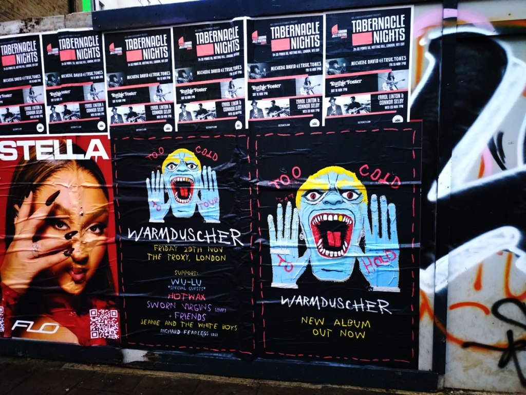 ORGAN: Albums, two more, Scions come up swinging and according to the flyposters on the street outside the Organ bunker, there’s a new Warmduscher album&nbsp;out…