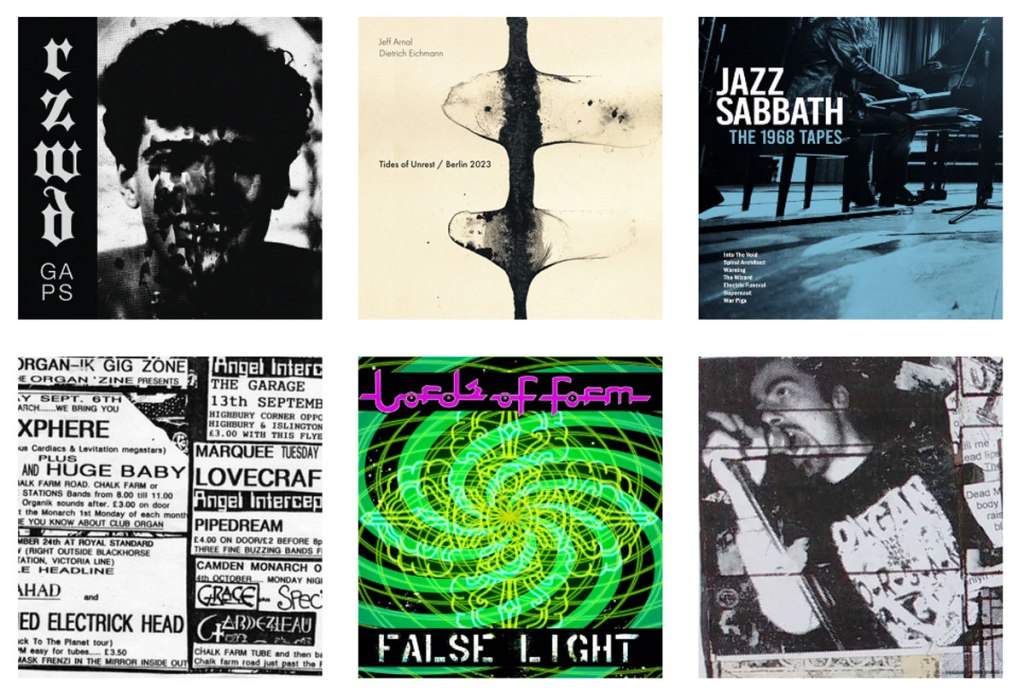 ORGAN: Albums – The fluid space rock of Lord of Forms, Jazz Sabbath’s lost ’68 recordings that some other band might have heard, the experimental chemistry of Jeff Arnal and Dietrich Eichmann, RZWD crafting dance noise club&nbsp;music…