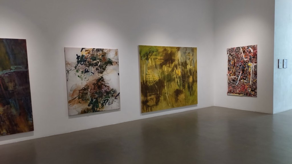 ORGAN THING: A Gesture, An Action and a very very (very) rewarding set of contemporary abstract painters and paintings over at APT Gallery, Deptford, South&nbsp;London…