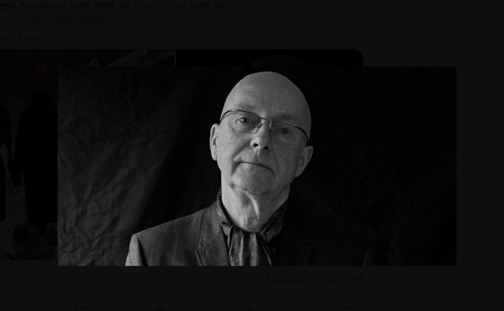 ORGAN THING: “Roger K. Burton. Roger was the founder of The Horse Hospital and the quiet magician behind 31 years of chaos and strange magic”, R.I.P&nbsp;Roger…