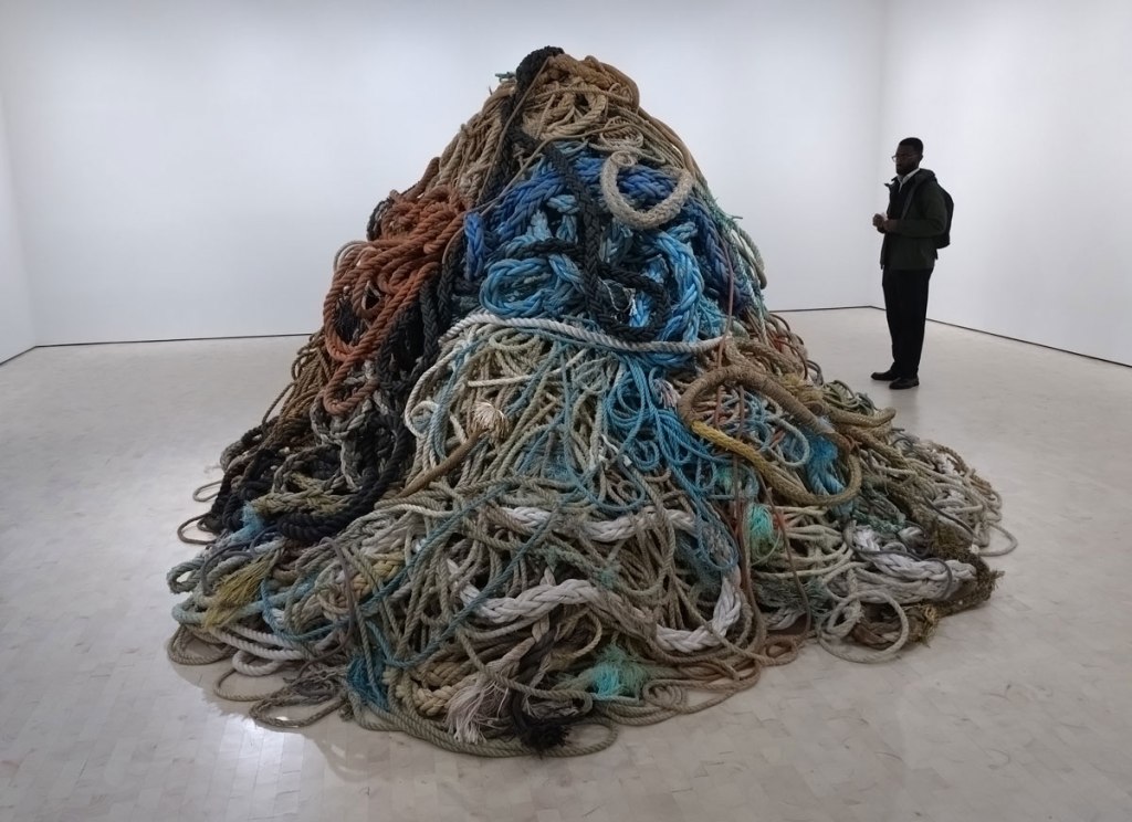 ORGAN THING: David Shrigley’s Exhibition of Old Rope at London’s Stephen Friedman Gallery. Is he doing anything more than just having a laugh at art’s&nbsp;expense?