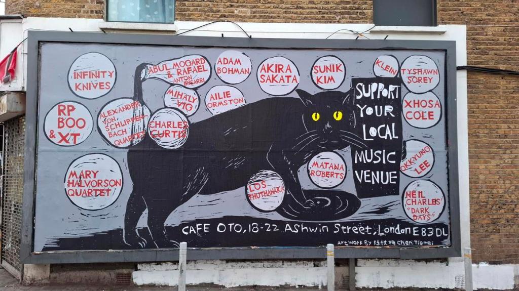 ORGAN THING: Cafe Oto’s billboard, KayoDot man Toby Driver’s Live at Roadburn solo&nbsp;album…