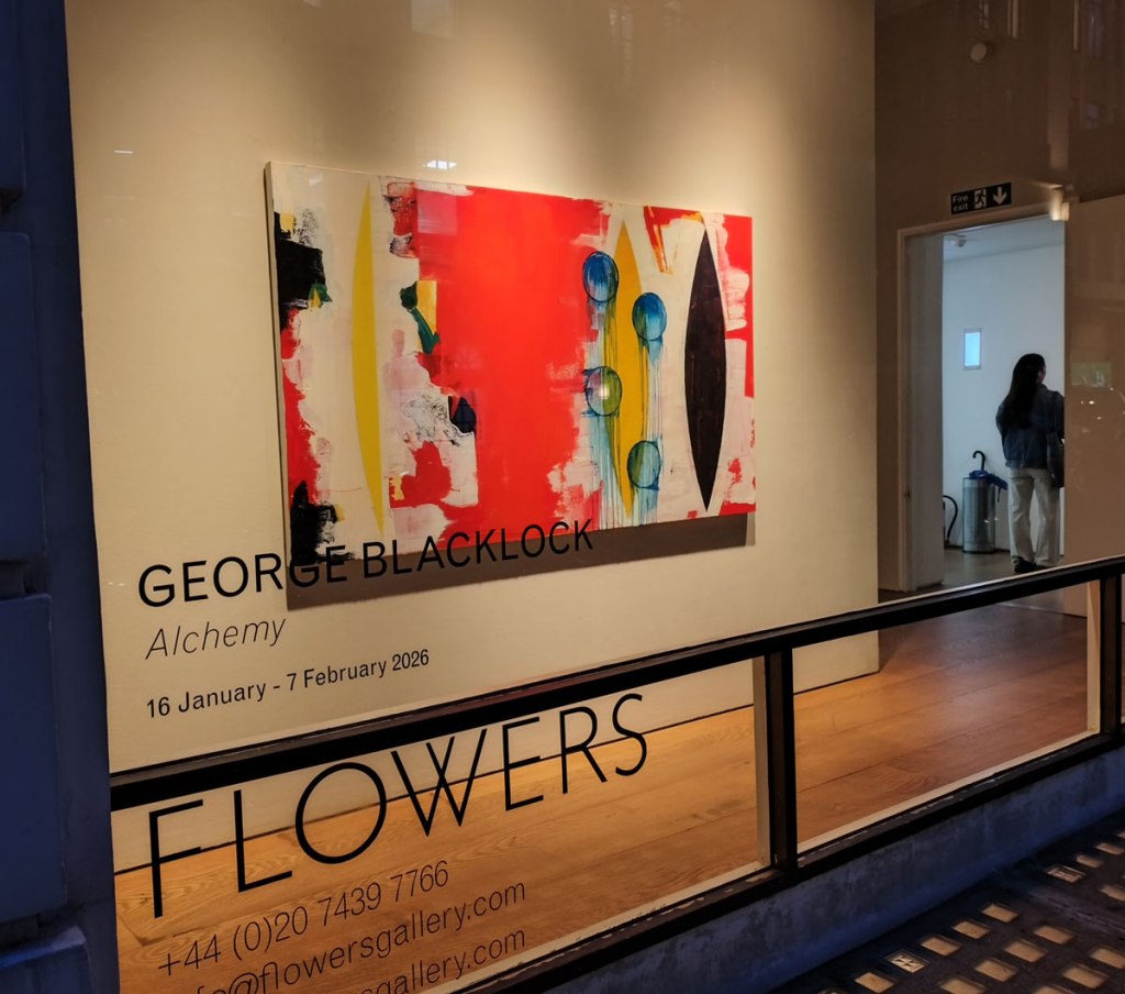 ORGAN THING: It is surely about the way George Blacklock uses both paint and colour, the liberating decisions he makes? Alchemy is on at Flowers, Cork Street, London right&nbsp;now…