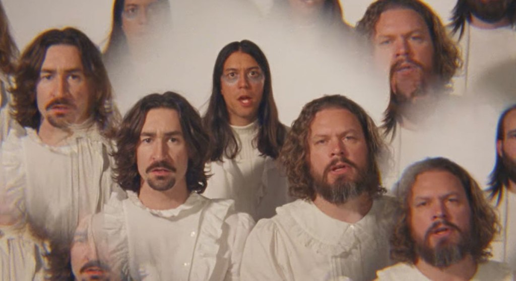 ORGAN THING: Oh yes! Twenty-one glorious minutes of utter giant-hogweed-drenched prog rock to open their over-the-top new album, this is what we want! Hällas&nbsp;time…