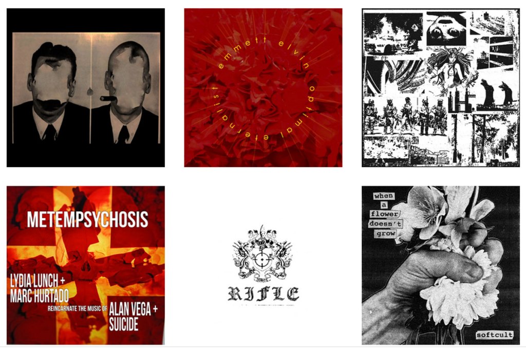 ORGAN: Albums, albums, albums – Rifle’s properly angry properly proper punk rock, the prog flavoured craft of Emmett Elvin, Slutbomb throw one final one, Lydia Lunch and Marc Hurtado reincarnate the Music of Alan Vega and Suicide, Softcult and their 90s grunge and that shoegaze thing, oh and some Export&nbsp;Import…